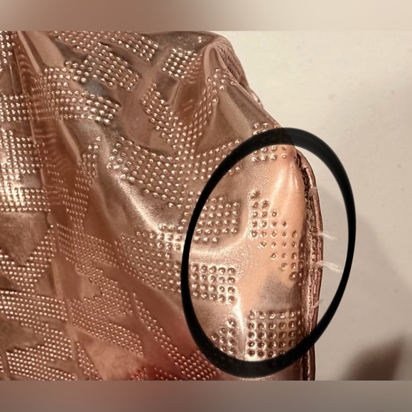 Michael Kors | monogram metallic tote bag. - Picture 16 of 16